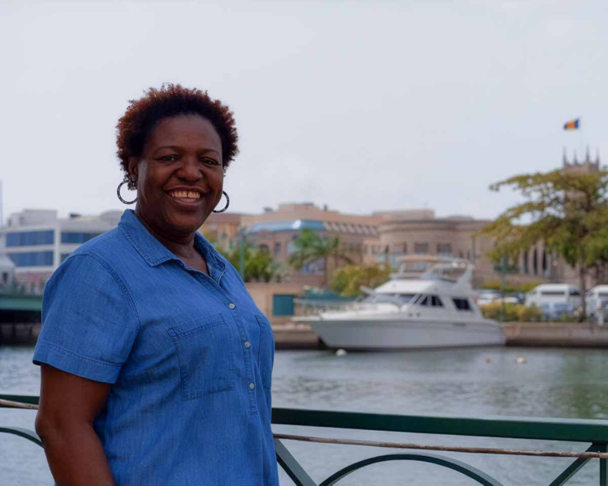 Claudette Levi-Farnum, tour guide